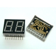 LED Display 7 Segment 2 Digit 0.56 inch Common Anode Ultra Red 11941 ucd