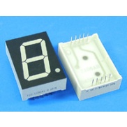 LED Display 7 Segment 1 Digit 1 inch Common Cathode Ultra Green