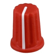 Red Pioneer DJ controller knob 16x20mm D-Shaft