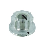 MXR Style Fluted Clear Knob