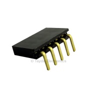 5 Pin 2.54mm Single Row Right Angle Female Pin Header
