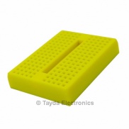170 Point Solder-less Plug-in Breadboard Yellow for Arduino Proto Shield