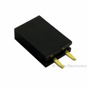 2 Pin 2.54mm Single Row Female Pin Header