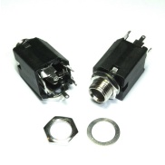6.35mm 1/4" Stereo Phone Jack