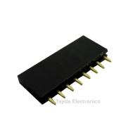 8 Pin 2.54mm Single Row Female Pin Header