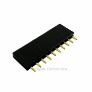 10 Pin 2.54mm Single Row Female Pin Header