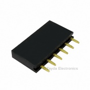6 Pin 2.54mm Single Row Female Pin Header