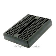 170 Point Solder-less Plug-in Breadboard Black for Arduino Proto Shield