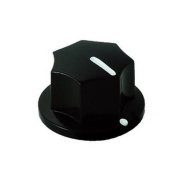 MXR Style Fluted Black Knob