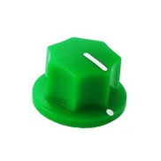 MXR Style Fluted Green Knob