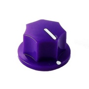 MXR Style Fluted Violet Knob