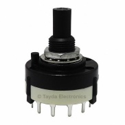 Rotary Switch 2 Pole 6 Position ALPHA SR2612F