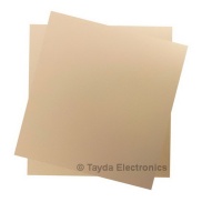 Copper Clad Board PCB Double Side 6x6" Epoxy FR4