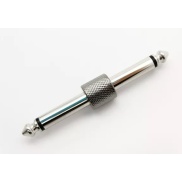  6.35mm 1/4" Male to Male Coupler Adaptor Straight Type