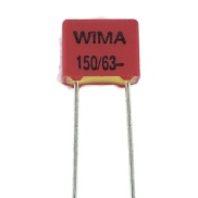 150pF 63V 20% Polypropylene Film/Foil Box Type Capacitor WIMA FKP 2 FKP 2