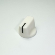 Davies 1510 Clone White Knob Shaft 6x18T