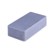 1590B Style Aluminum Diecast Enclosure Matte Clear