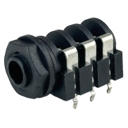 REAN NYS216 6.35mm 1/4" Stereo Insulated Socket Jack PCB