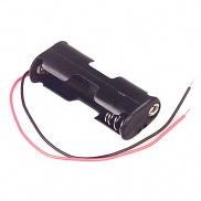 2 x AA Battery Holder Compact Mounting