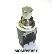 2PDT DPDT Momentary Stomp Foot / Pedal Push Button Switch PCB