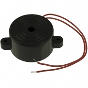 Piezo Electronic Tone Buzzer Alarm 3-24V 12VDC with Mounting Holes 