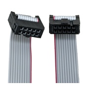Flat Ribbon Cable with IDC Connector 2.54mm 10 Pin to 10 Pin 30cm