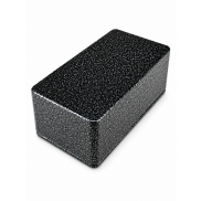 1590BS Style Aluminum Diecast Enclosure SILVER HAMMER