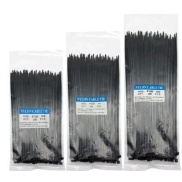 Black Nylon Cable Ties Self-Locking 3x100mm 100PCS