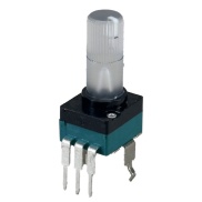 TAYDA 50K OHM Linear Taper Potentiometer CLEAR Spline Shaft PCB Mount