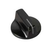 Daka-Ware Pointer Control Knob 1500 Black Shaft 6.4mm