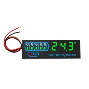Green Battery Level Indicator 7-55VDC