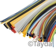 Length 20cm White Heat Shrink Tubing 12mm Flexible Ratio 2:1