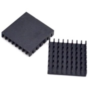 Black Heatsink Aluminum 28*28*6cm