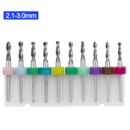 2.1-3.0mm 10Sticks PCB Drill circuit board Tool Set