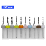 1.5-2.4mm 10Sticks PCB Drill circuit board Tool Set
