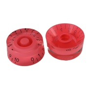 C-2005 Translucent Pink Gibson Style Speed Knob with Black Numbering 0 to 10
