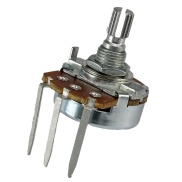 100K OHM LOGARITHMIC Taper Potentiometer Long PCB Spline