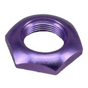 M12 Purple Color Aluminum Nut For 3PDT Footswitch