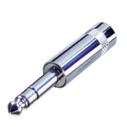 REAN NYS202 6.35mm 1/4" Stereo Jack Plug