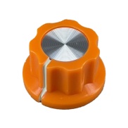 Boss Style Orange Knob 20x12mm