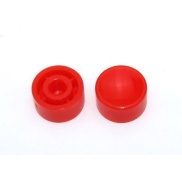 Tactile Switch Caps Red Color 5.3x10mm