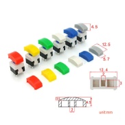 Cap Green Color 12.5x6mm