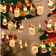 3M 20LED Santa Claus snowman Decoration Christmas Lights IP65