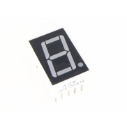 LED Display 7 Segment 1 Digit 0.56 inch Common Anode Super Yellow