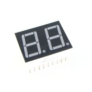 LED Display 7 Segment 2 Digit 0.28 inch Common Cathode Hi Red