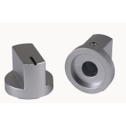 Aluminum Davies 1510 Silver Knob Shaft Hole 6.35mm