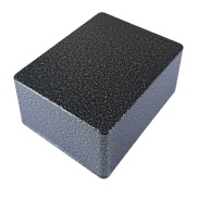 1590C Style Aluminum Diecast Enclosure SILVER HAMMER