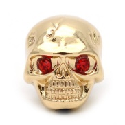 Skull Gold Guitar knob 24x20mm Shaft 6x18T