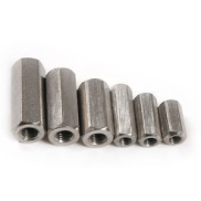 Brass Standoff Spacer Silver Screw Hex Female M3x12mm