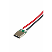Male Type-C connector with cable